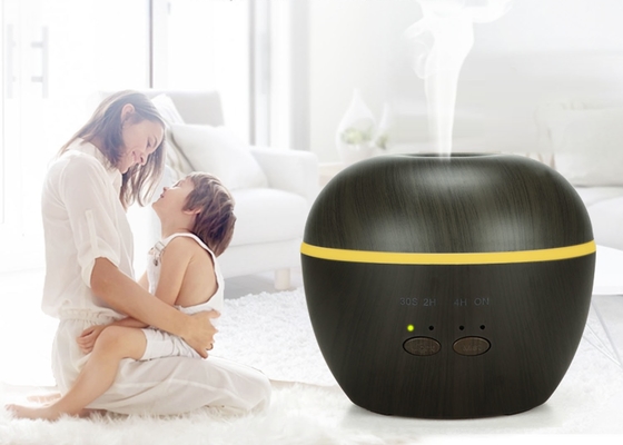 Máy tạo ẩm 250ml Máy phun sương không khí bằng sóng siêu âm 7 màu Máy lọc ánh sáng Máy lọc hạt bằng gỗ Hướng dẫn sử dụng máy khuếch tán